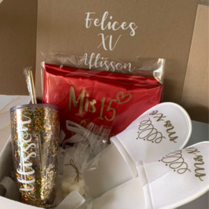 Caja para Quinceañera