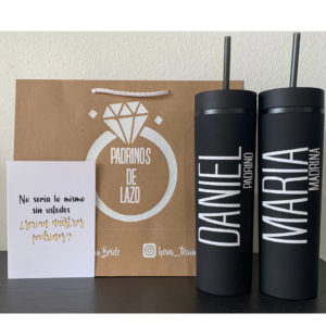 Kit de Padrinos Skinny Tumbler