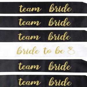 Kit Bandas Negras: Bride + Team Bride