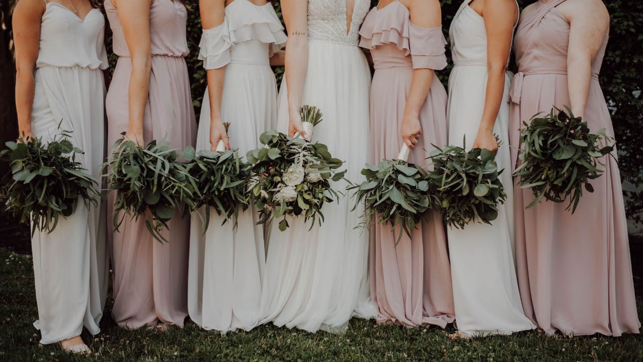 Las damas de honor: ¿Cuantas son demasiadas o pocas? - Heva Team Bride