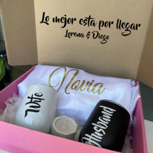 Kit de Novios Térmico Egg + Bata