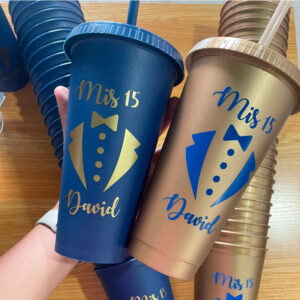 Vaso personalizado para fiesta de 24oz