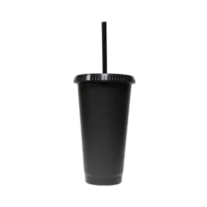 Vaso para fiesta color negro