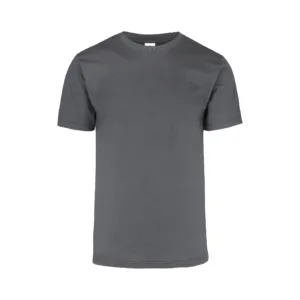 Playera cuello redondo manga corta caballero carbón