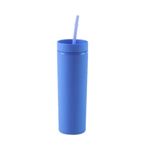 Termo Skinny Tumbler azul francés personalizado - Heva Creative Team