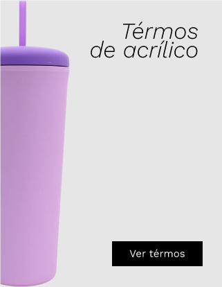 Térmos de acrilico personalizados
