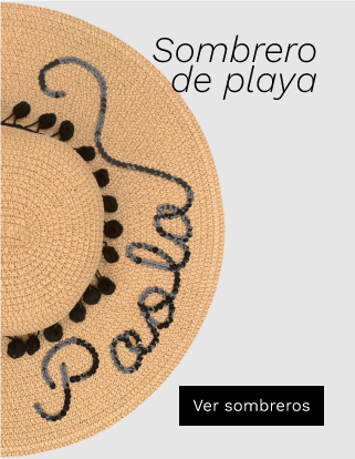 Sombreros de playa personalizados
