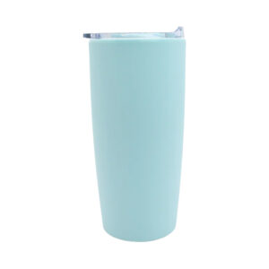 Térmo mate 20oz celeste cenizo